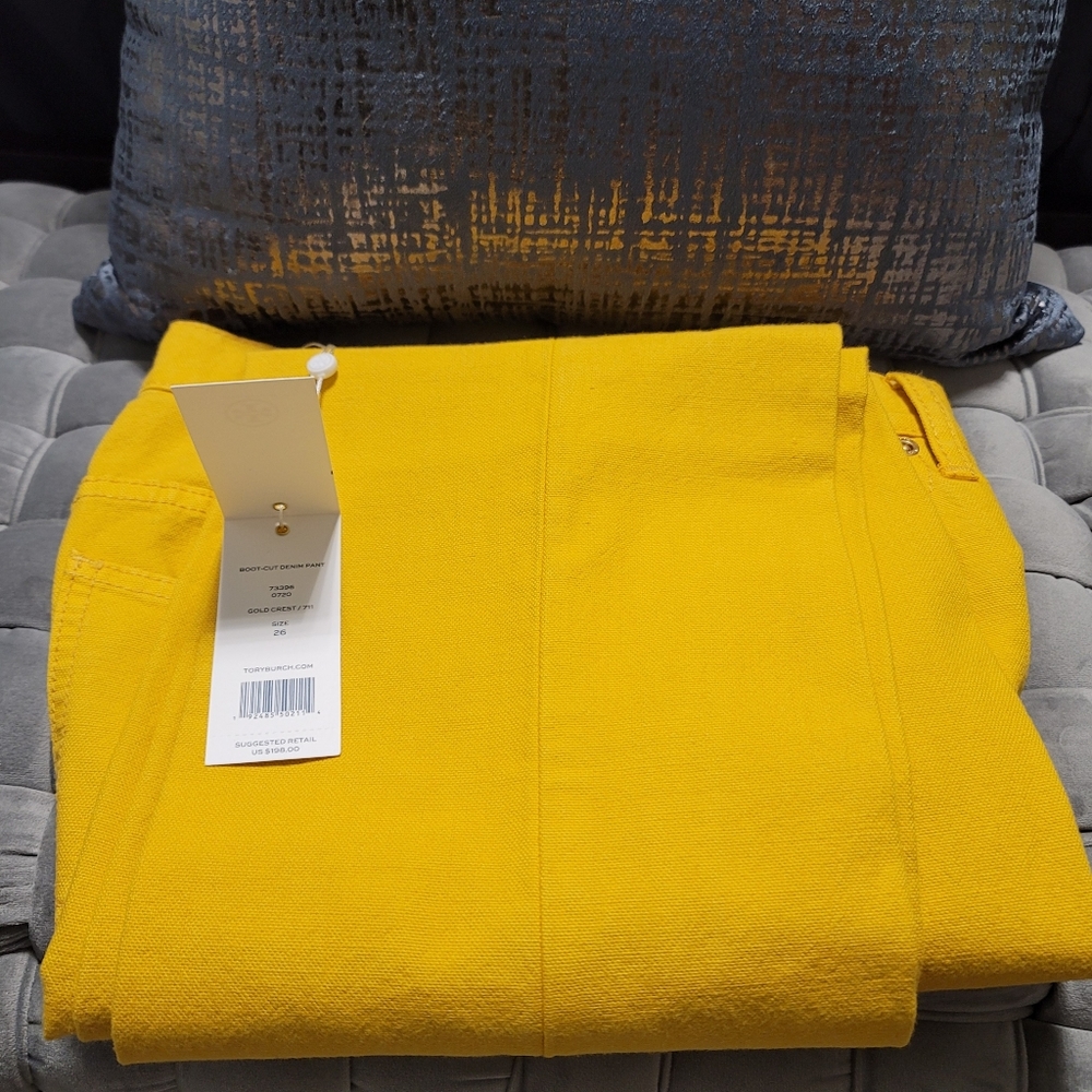 Tory Burch boot cut jeans - Picture 3 of 3